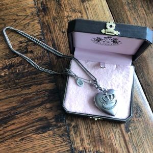 Juicy Couture locket necklace